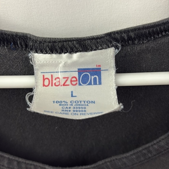 Vintage Harley Davidson Women’s Tank Top Size Large Black Eagle Cayman Islands - Picture 4 of 8